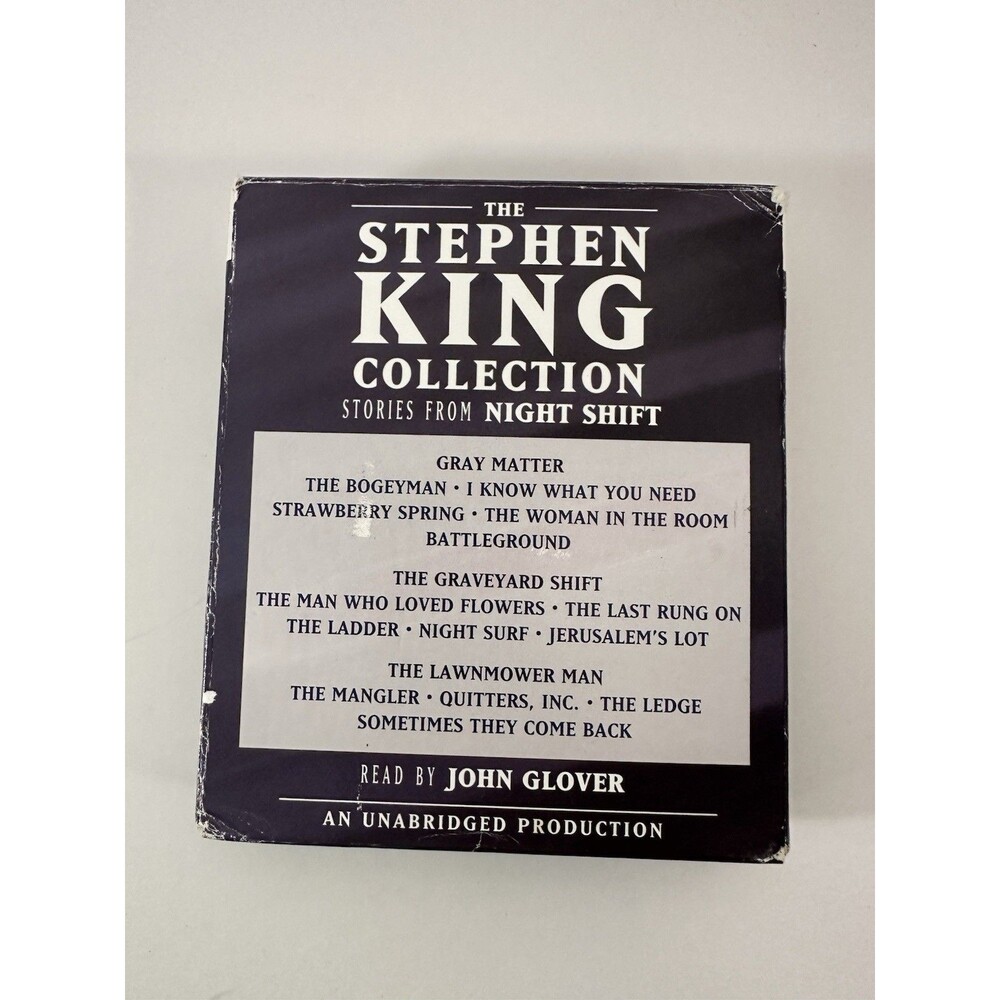 The Stephen King Collection Stories From Night Shift Gray Matter Bogeyman Glover